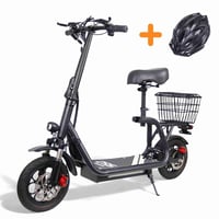 سكوتر كهربائي للكبار S12 48v 500w موديل 2025 كفرات...