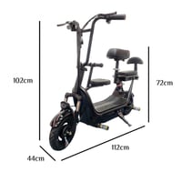 سكوتر كهربائي للصغار هارلي ميني بقوة 48V 350W