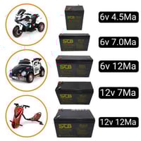 بطاريات فيتنامية أصلية 6v و 12v مناسبة لسيارات الأ...