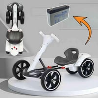 سيارة أطفال كهربائية سباق قابلة للطي لعمر 3 إلى 6...