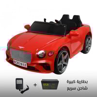 سيارة أطفال كهربائية بنتلي تحكم من الجوال مناسبة ل...