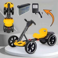 سيارة أطفال كهربائية سباق قابلة للطي لعمر 3 إلى 6...