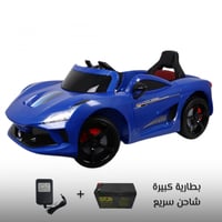 سيارة أطفال كهربائية فيراري محركين بالخلف 12v مناس...