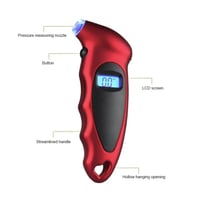 جهاز إلكتروني لقياس ضغط هواء الكفرات بأضائة LED