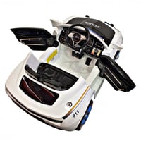 سيارة أطفال كهربائية شرطة 12V لعمر 3 - 8 سنوات + ش...