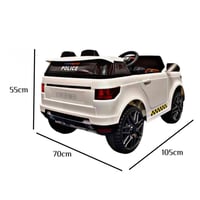 سيارة أطفال كهربائية شرطة بمحركين مناسبة لعمر 2 -...