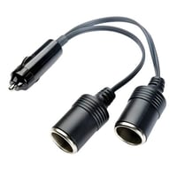 محول مخرج ولاعة السيارة إلى مخرجين 12v-24v