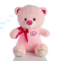 دب ولد وبنت بحجم 40 سم