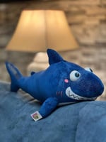 لعبة قرش العيون الفاضب القطيفة بحجم 60 سم