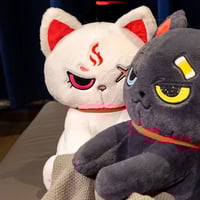 دمية قطة القرصان المظلمة القطيفة – لعبة فريدة بحجم...