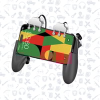 مقابض مدمجة بأزرار و مروحة تهوية