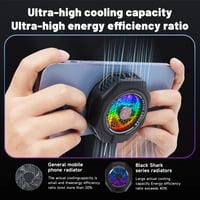 مروحة تبريد سارا فوكس X5PRO 20W بقوة 20 واط للجوال