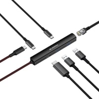 وصلة ممتاز 6 في 1 تايب سي 60 سم (MOMTAZ ADABTER 6...