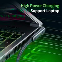 كيبل شحن سريع بلكستون 66 واط تايب سي إلى يو اس بي...