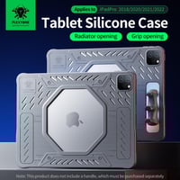 كفر آيباد بلكستون سيلكون يدعم المراوح والمسكة ( iP...