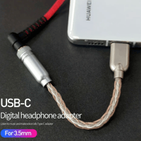 محول تايب سي إلى 3.5 (Type-C to 3.5 adabter) DAC ,...