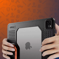 كفر + وصلة للآيباد 11 برو PIVA Case with Adabter 2...