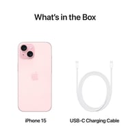 ابل ايفون 15 128 GB وردي