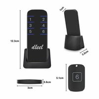 جهاز تتبع لاسلكي 6 قطع من دليل