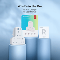 شاحن جداري راف باور بايونير 3 بقوة 20 واط