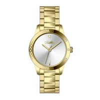 ساعة ماربلينو نسائية ستانلس ستيل باللون الذهبي، مي...