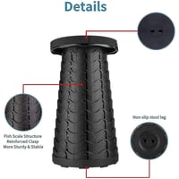 كرسي محمول قابل للطي بشكل دائري