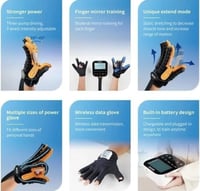 قفازات إعادة التأهيل الروبوتية الناعمة اللينة - Sy...