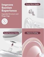 جهاز مضخة السيدات القابلة للارتداء S9 Pro - بدون ا...