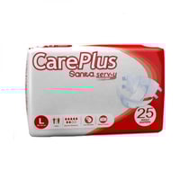 حفاضات كير بلاس لاصق متعدد المقاسات