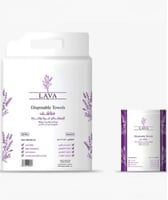 كرتون مناشف لافا 80x160 سم 200 حبة