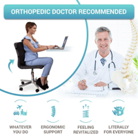 مخدة طبيه للعصعص ( ظهر و جلوس ) comfort wings