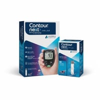 جهاز لقياس السكر كونتور نيكست مع 50 شريط