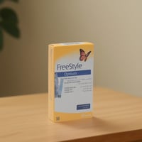 شرائط قياس السكر اوبتيوم فري ستايل 50 شريط