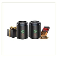 مبخرتين الكترونية جميلة + نوعين من العود الفاخر+ م...