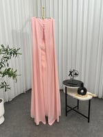 فستان بينك شيفون