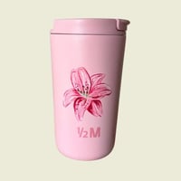 كوب 1/2M الوردي (lily)