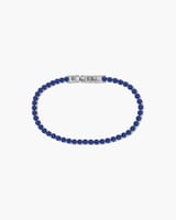 اسورة تنس زركون بلون ازرق - فضي