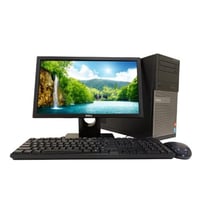 كمبيوتر ديل مكتبي مجدد Intel Core i5 الجيل الرابع...