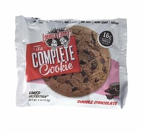 كوكيز بالبروتين دبل شوكولاته