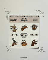 خيل / جمل / شاي / قهوة عربية