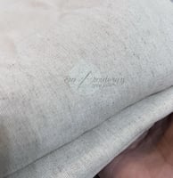 قماش لينين بيج طبيعي 100%