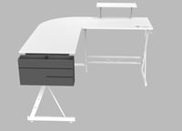 طاولة العاب زاوية L ASA