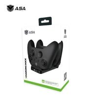 قاعدة شحن مع 2 بطاريات قابلة للشحن Xbox series Xbo...