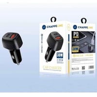 شاحن سيارة سريع 30 واط الشحن تايب سي+يوسبي ماركة ت...