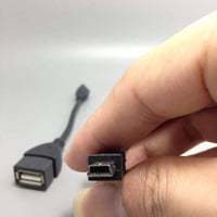 كيبل لتوصيل الفلاش ميموري بمنفذ ميني يو إس بي في م...