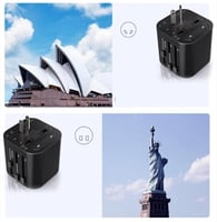 محول قابس شاحن عالمي من يسيدو MC09 شاحن محمول 4 في...