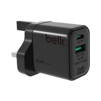 شاحن جداري 23 واط منفذين شحن الاول USB الثاني PD ي...