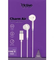 سماعات أذن سلكية بميكروفون منفذ تايب سي ACTIVE CHA...