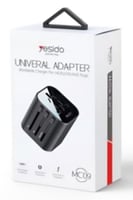 محول قابس شاحن عالمي من يسيدو MC09 شاحن محمول 4 في...