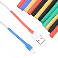 مجموعة عازل للأسلاك لحماية أطراف سلك الشاحن حراري